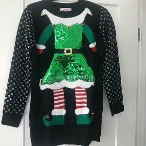 ugly sweater like new size S